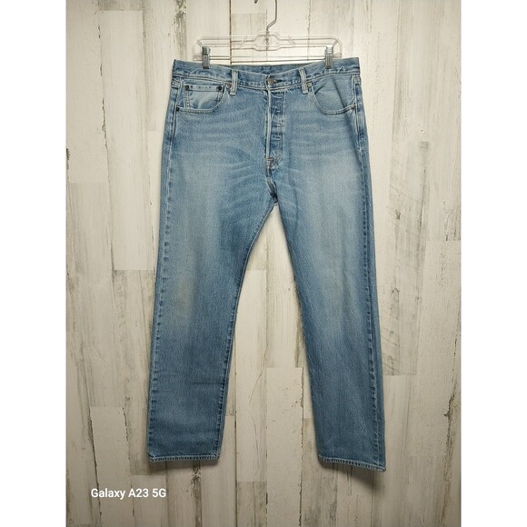 Levi's 501 Jeans 34x32 Straight Leg (36x31.5 Actual) - Picture 1 of 6